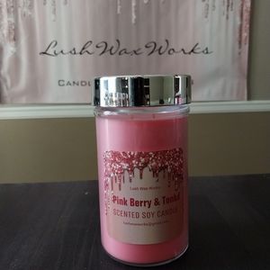 Pink Berry and Tonka candle